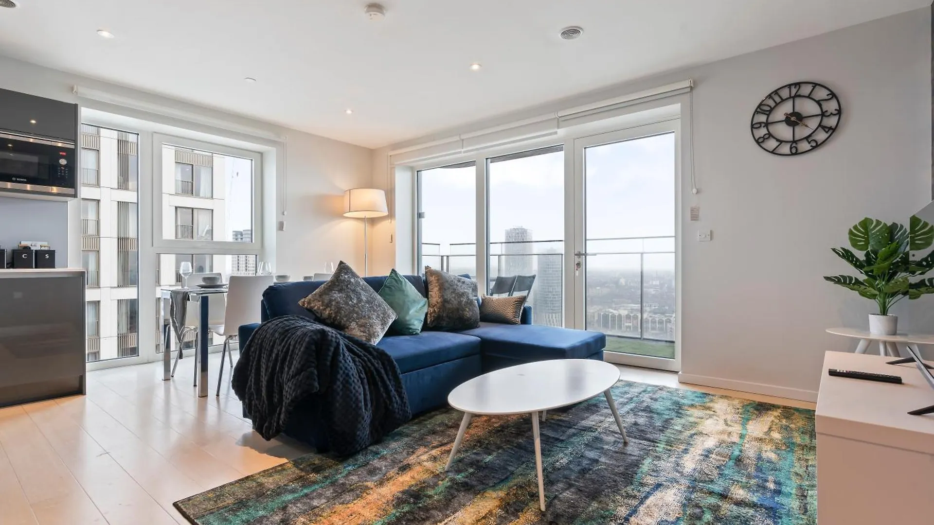 Appartement Elegant 2Br Flat On 20Th Floor Near Many Attractions à Londres Royaume-Uni
