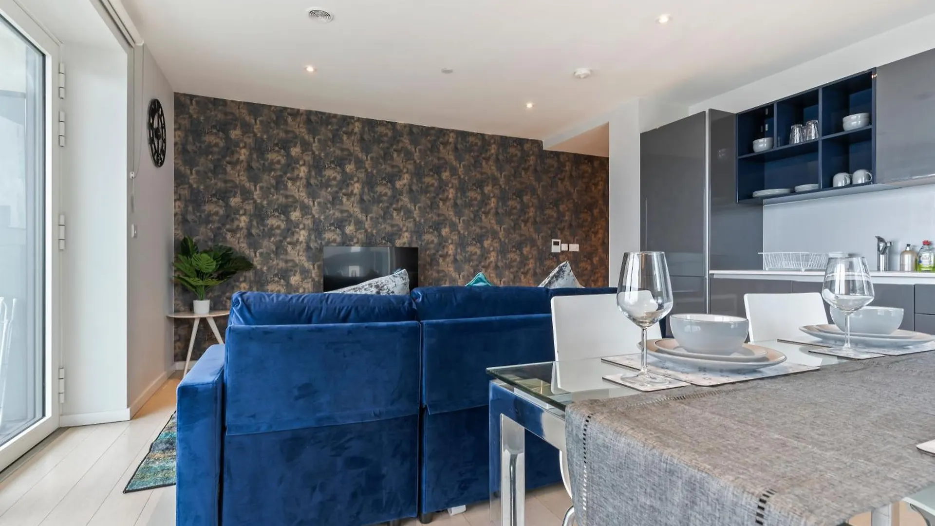 Appartement Elegant 2Br Flat On 20Th Floor Near Many Attractions à Londres Royaume-Uni