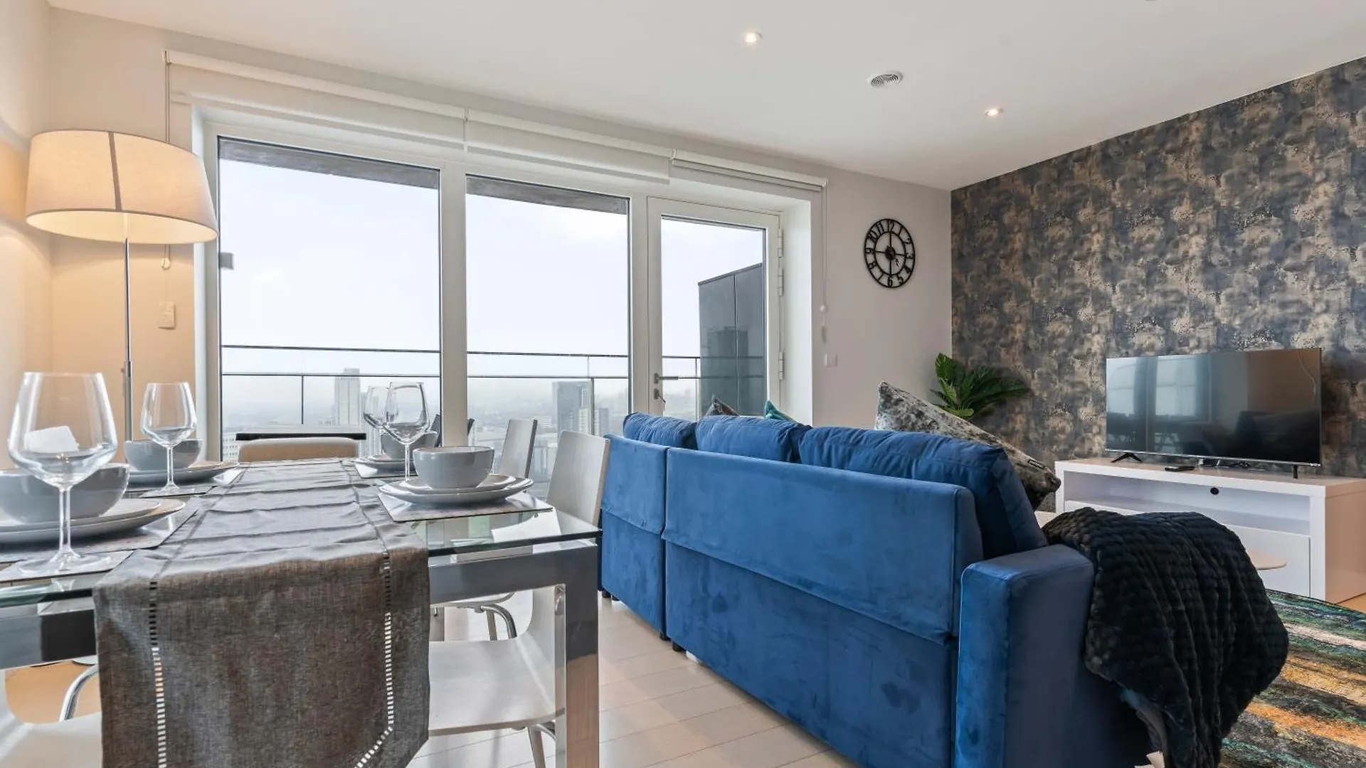 Appartement Elegant 2Br Flat On 20Th Floor Near Many Attractions à Londres